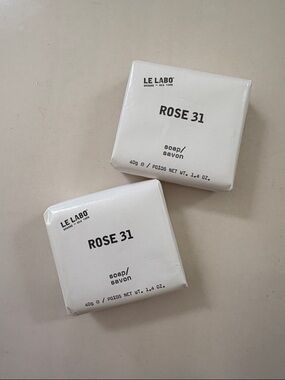 Le Labo Rose 31 soaps